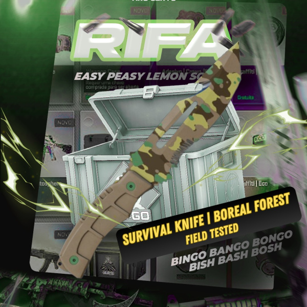 22/09 • Survival Knife | Boreal Forest