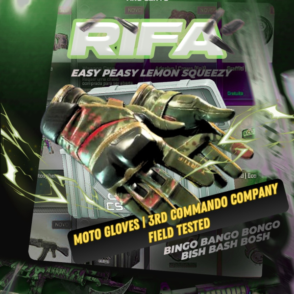 23/09 • Moto Gloves | 3rd Commando Company