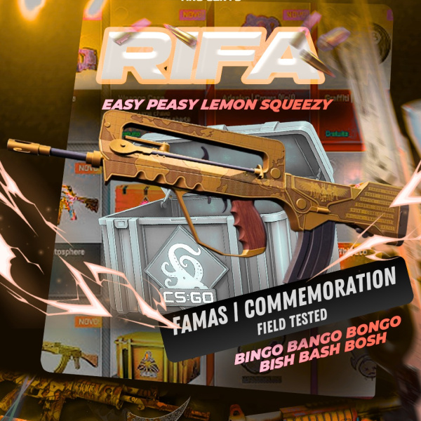 26/09 • SORTEIO DUPLO - RIFLES CT